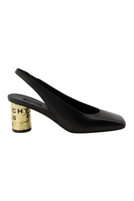 Tape Slingback Pumps