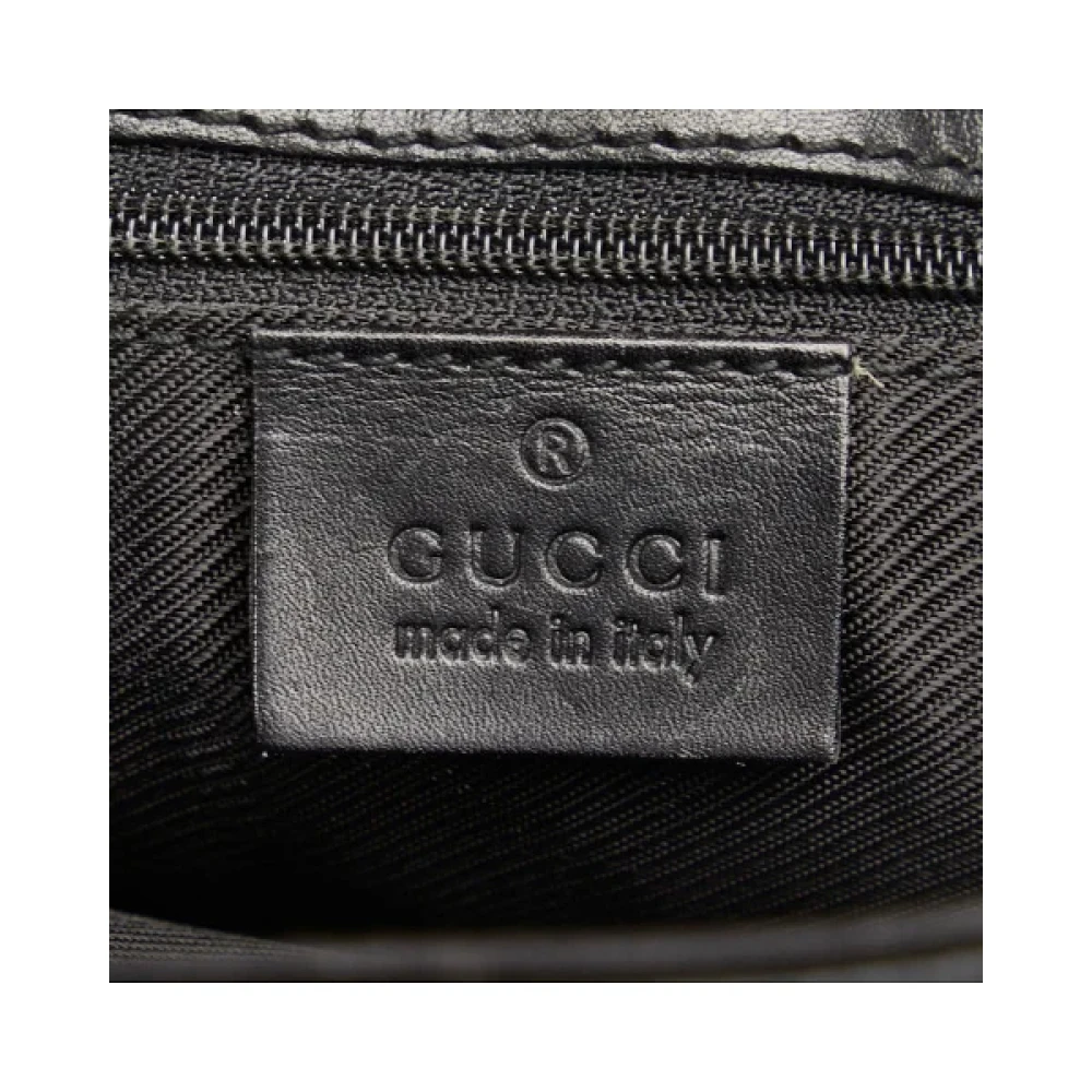 Gucci Vintage Pre-owned Canvas gucci-bags Black Dames