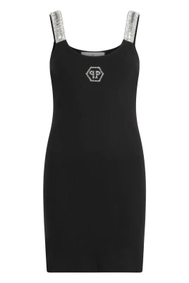 Mini Tank Dress Strass Hexagon