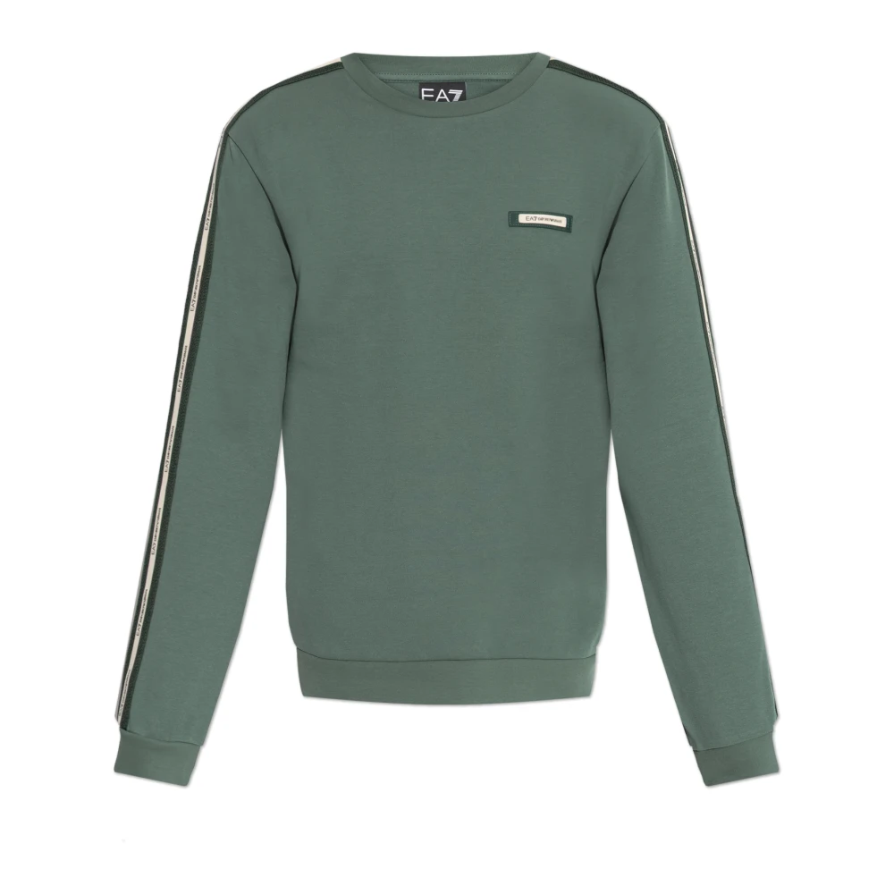 Emporio Armani Ea7 Herren Grün Sweatshirts & Hoodies, Sgröße: