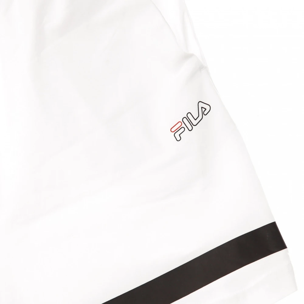 Fila Sportieve Hoge Taille Shorts White Dames