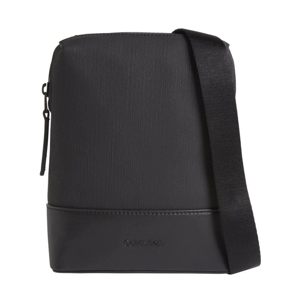Calvin Klein Sensuele Reporter Crossbody Tas Zwart Black Heren