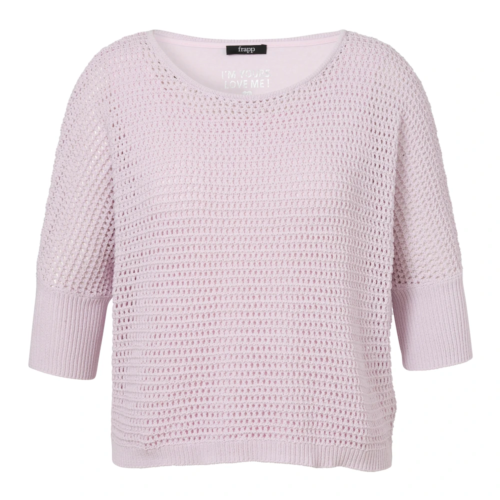 Knitwear > Round-neck Knitwear - - Frapp - Modalova
