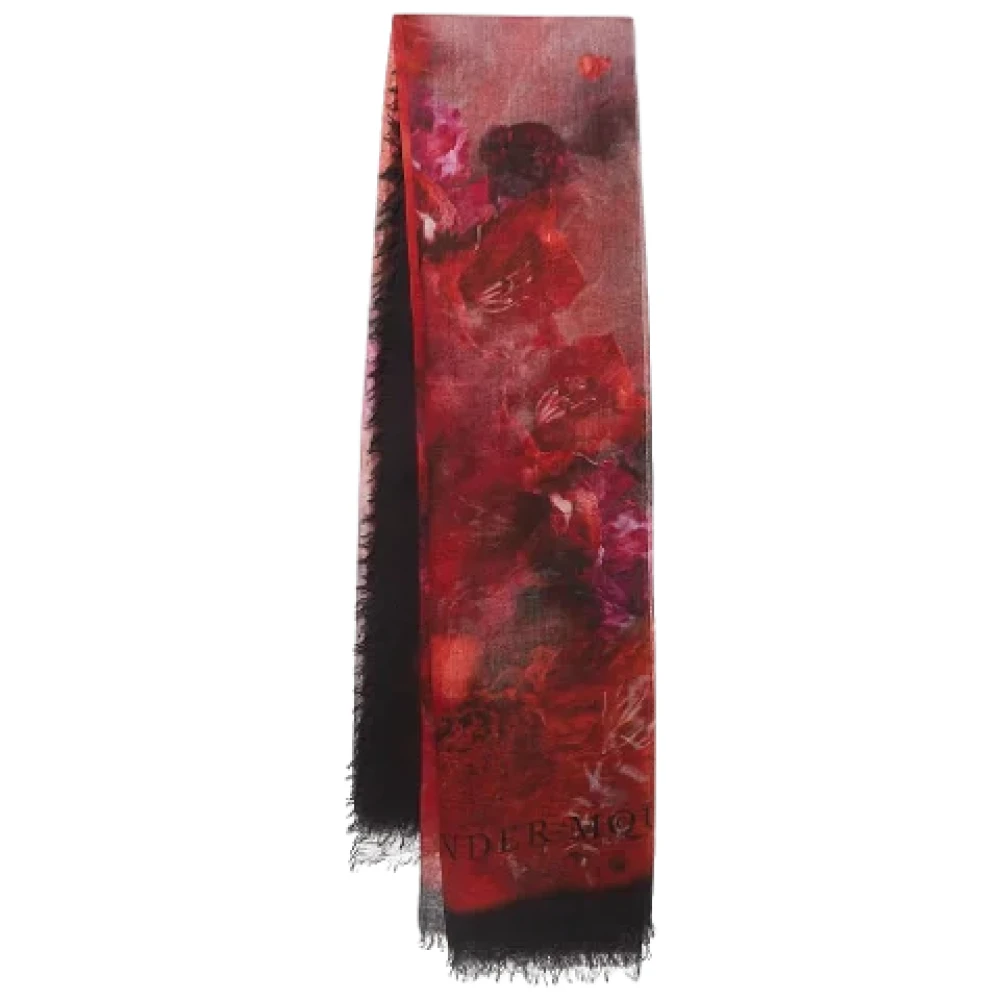 Alexander McQueen Pre-owned Cashmere scarves Multicolor Dames