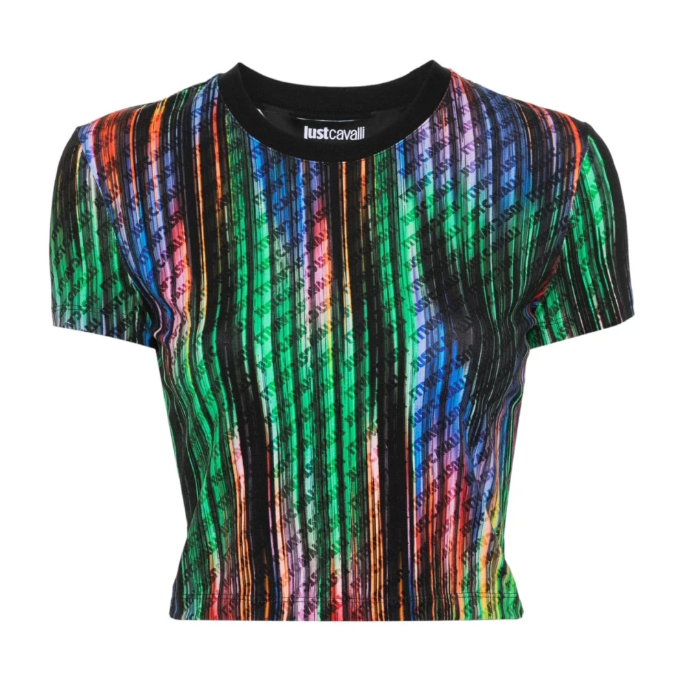 Just Cavalli Korte Mouw T-shirt Multicolor Dames