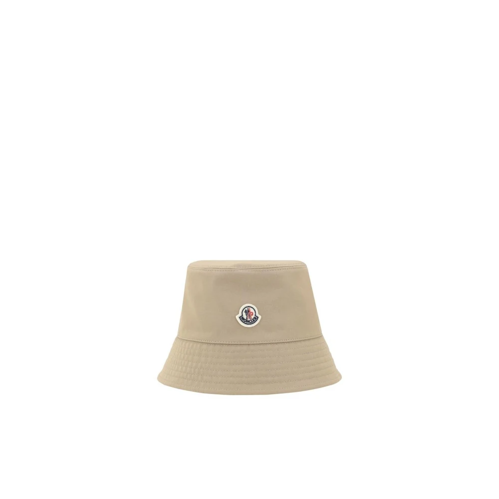 Moncler Iconische Monogram Patch Emmerhoed Beige Dames