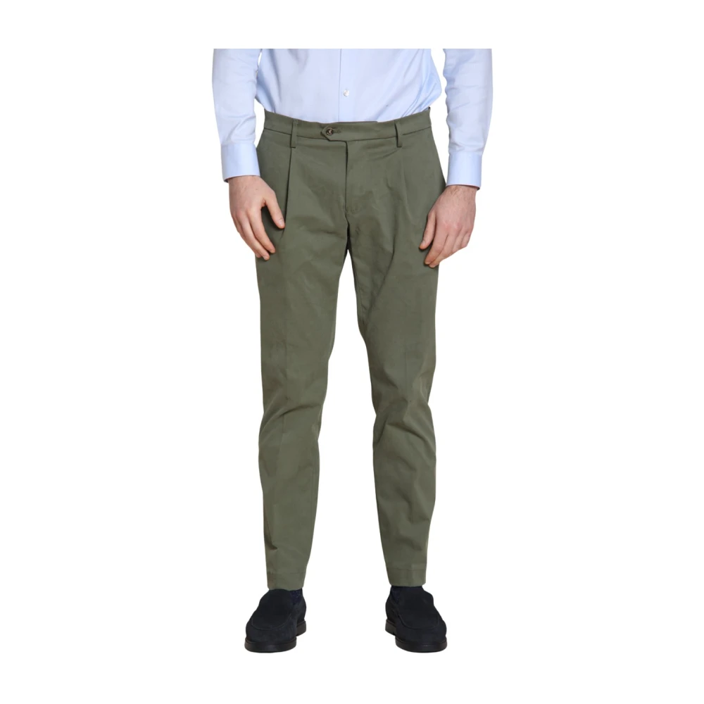 Mason's Uomo Verde Pantaloni, S, New,