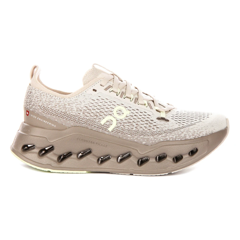 On Running Women's Beige Running Shoes, 6 Uk, Cloudsurfer Max