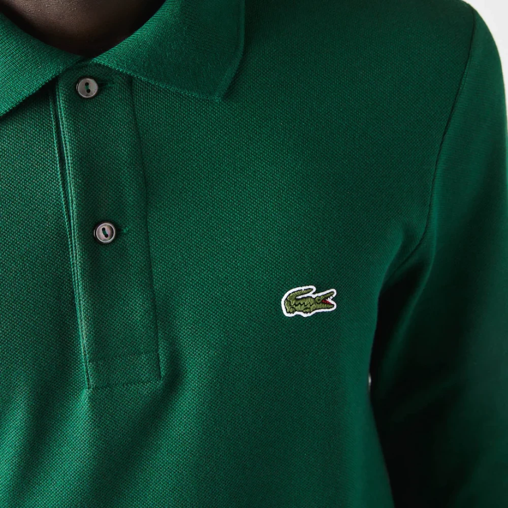 Lacoste Polo Shirts Green Heren
