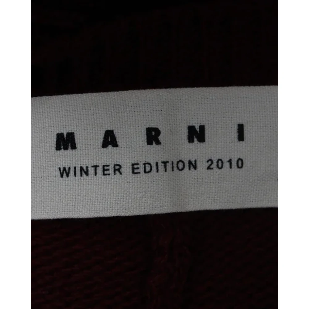 Marni Pre-owned Wool tops Red Dames