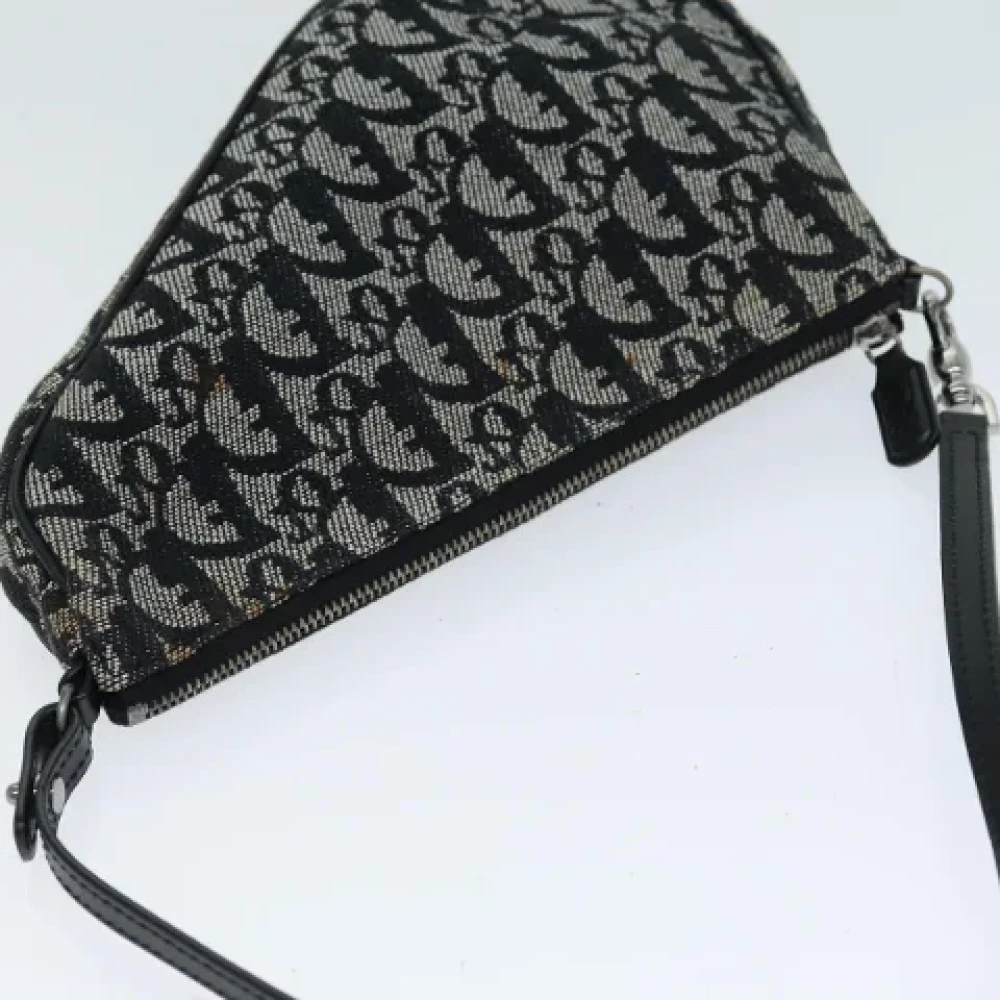 Dior Vintage Pre-owned Canvas dior-bags Blue Dames