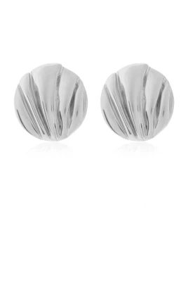 Pleats Clip-On Earrings
