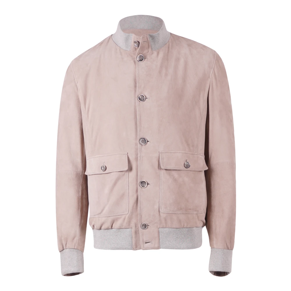 Mens pink suede on sale jacket