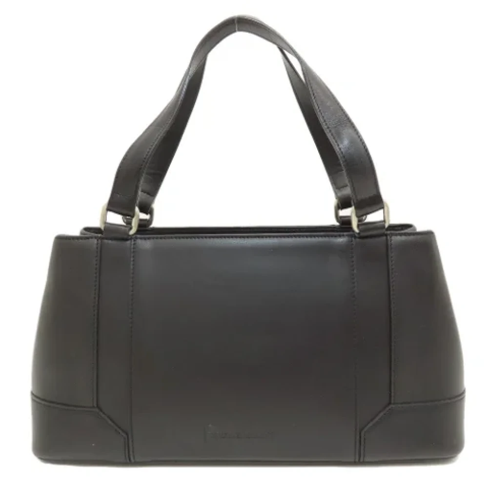 Burberry Vintage Pre-owned Fabric handbags Black Dames