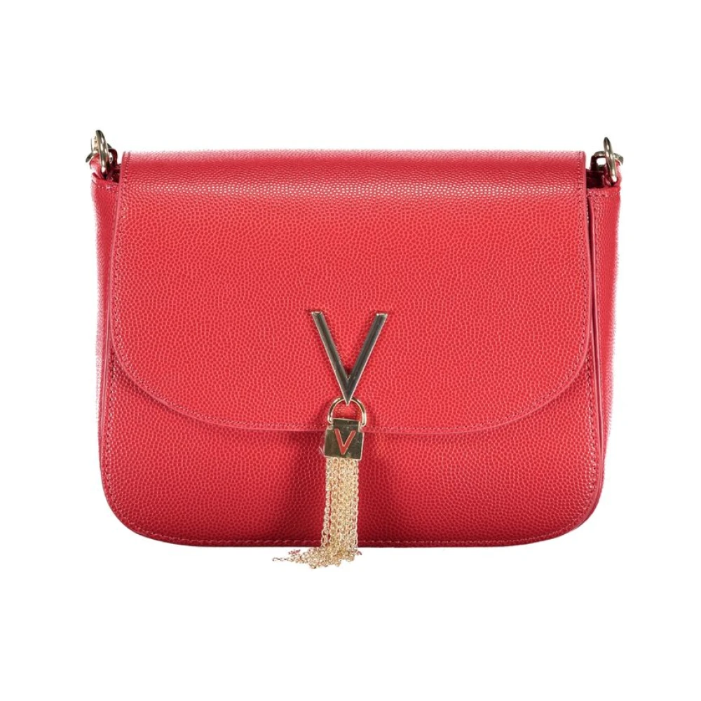 Valentino by Mario Valentino Rode polyethyleen handtas Red Dames
