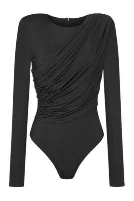 Klassisk Body med Draperingar