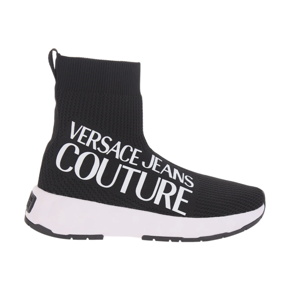 Versace Jeans Couture Dynamic Baroque Sneakers Dames Schoenen Zwart