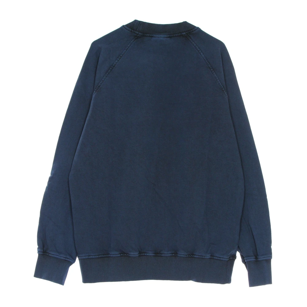 Mauna Kea Lichtgewicht Crewneck Raglan Sweatshirt Blue Heren
