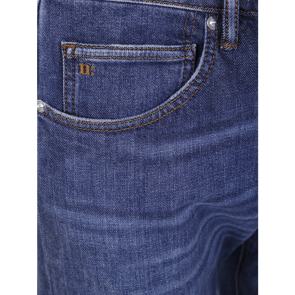 Nine In The Morning Skinny 5-Pocket Rock Broek Blue Heren