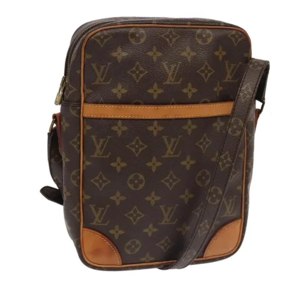 Louis Vuitton Vintage Pre-owned Canvas louis-vuitton-bags Brown Dames