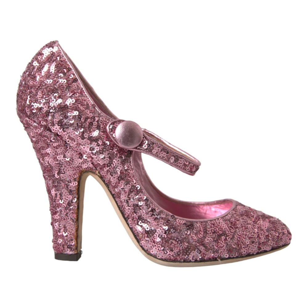 Dolce & Gabbana Mujer Rosado Zapatos, Rosa, Talla: 39 Eu