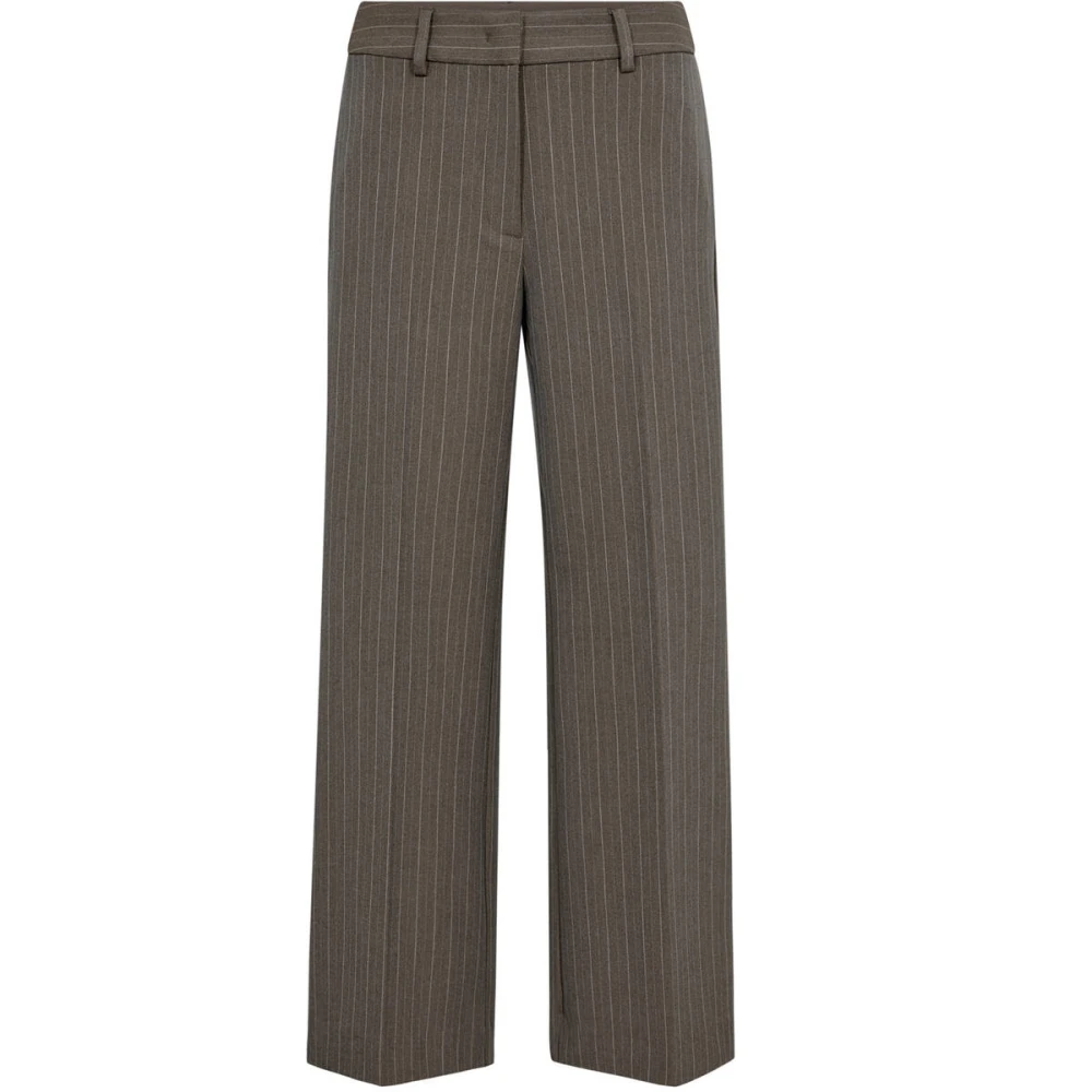 Co'Couture Pin Wide LL Pant Brown Dames
