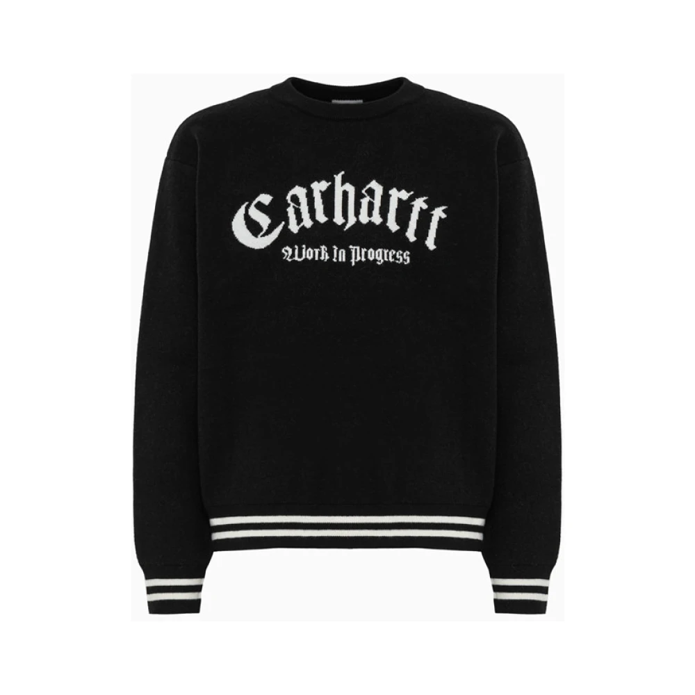 Carhartt WIP Onyx Crew Neck Sweater Black Heren