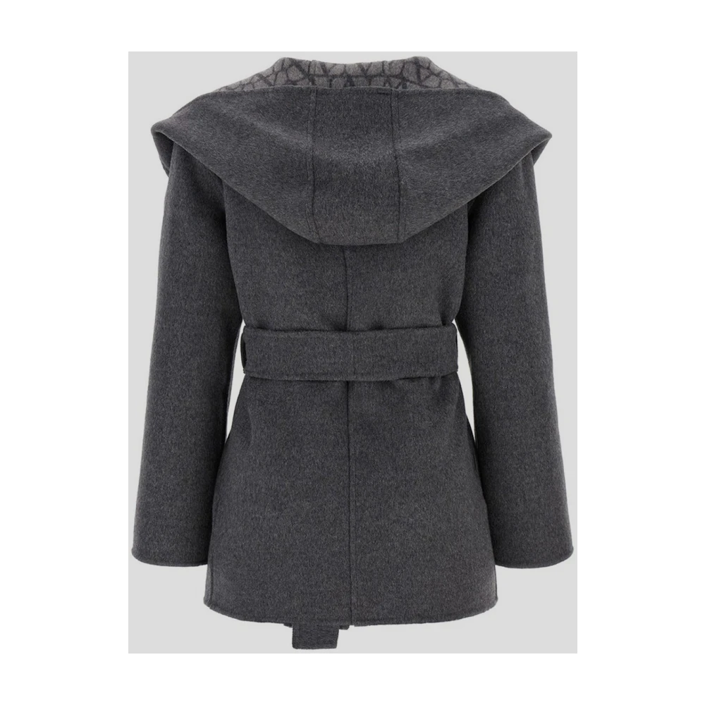 Valentino Stijlvolle Vrouw Jas Kleding Gray Dames