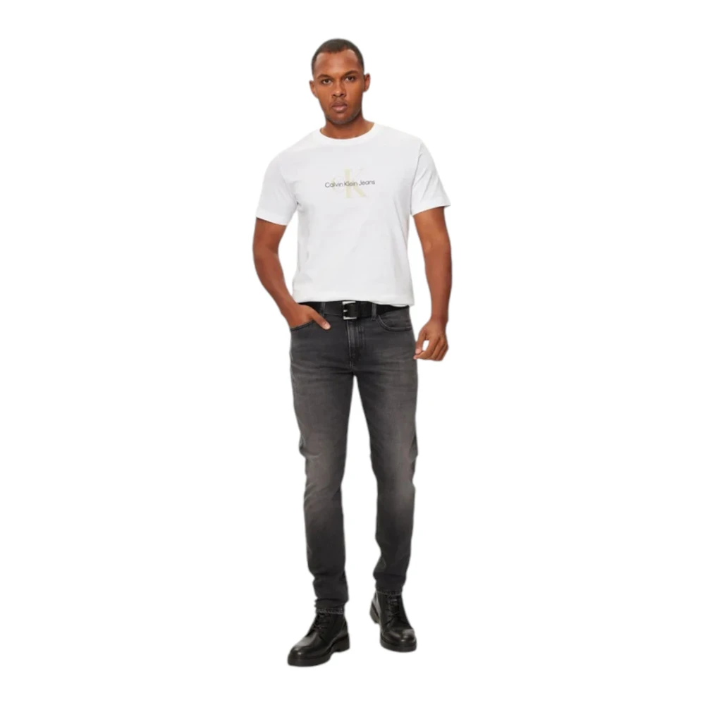 Calvin Klein Jeans Slim-fit Denim Jeans Black Heren