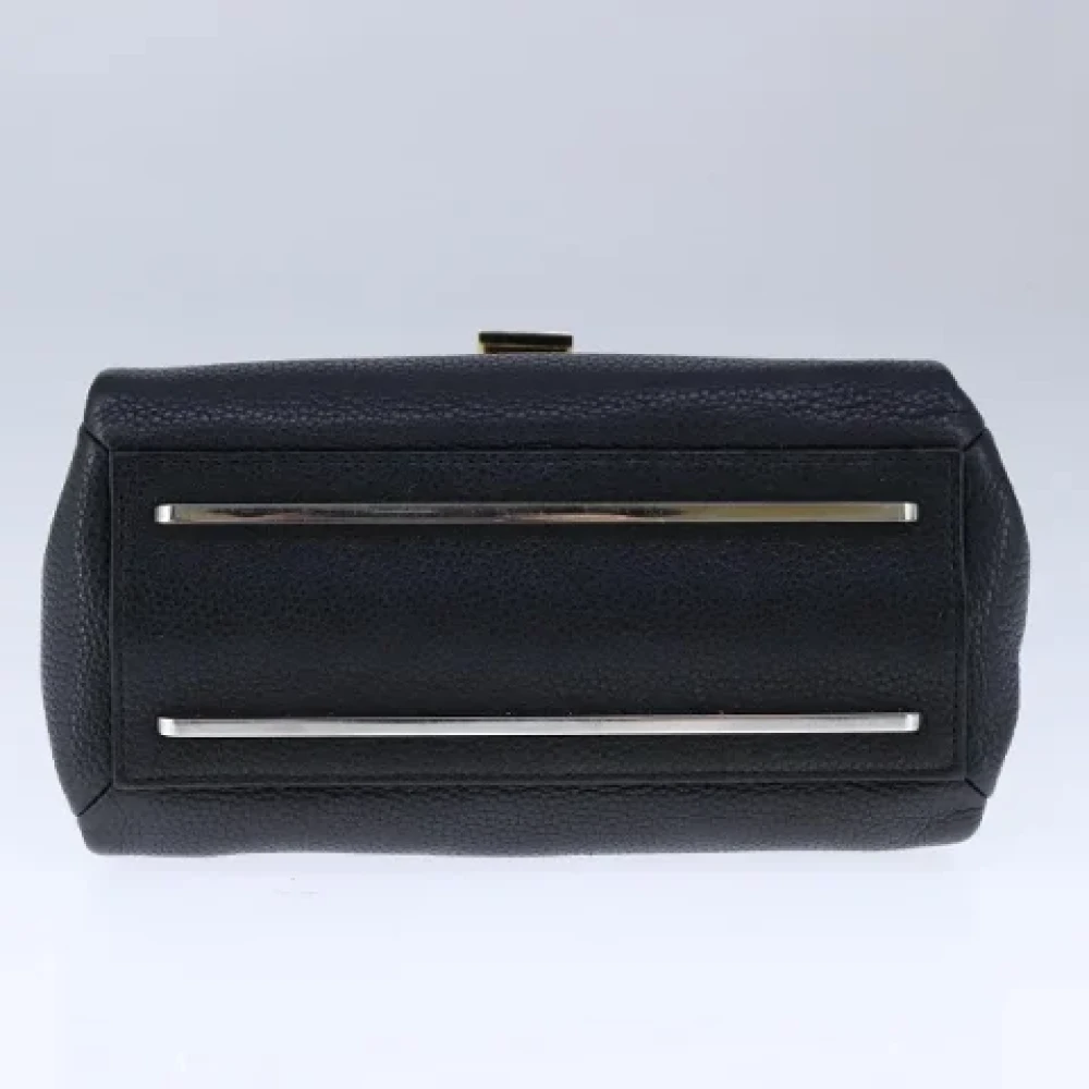 Balenciaga Vintage Pre-owned Leather handbags Black Dames