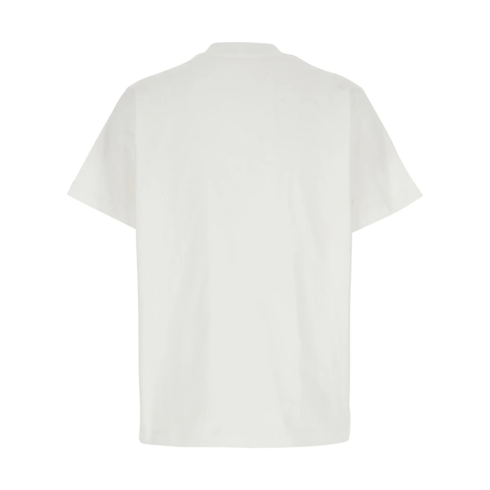 DES Phemmes Witte T-shirt met kersen pailletten voor vrouw White Dames
