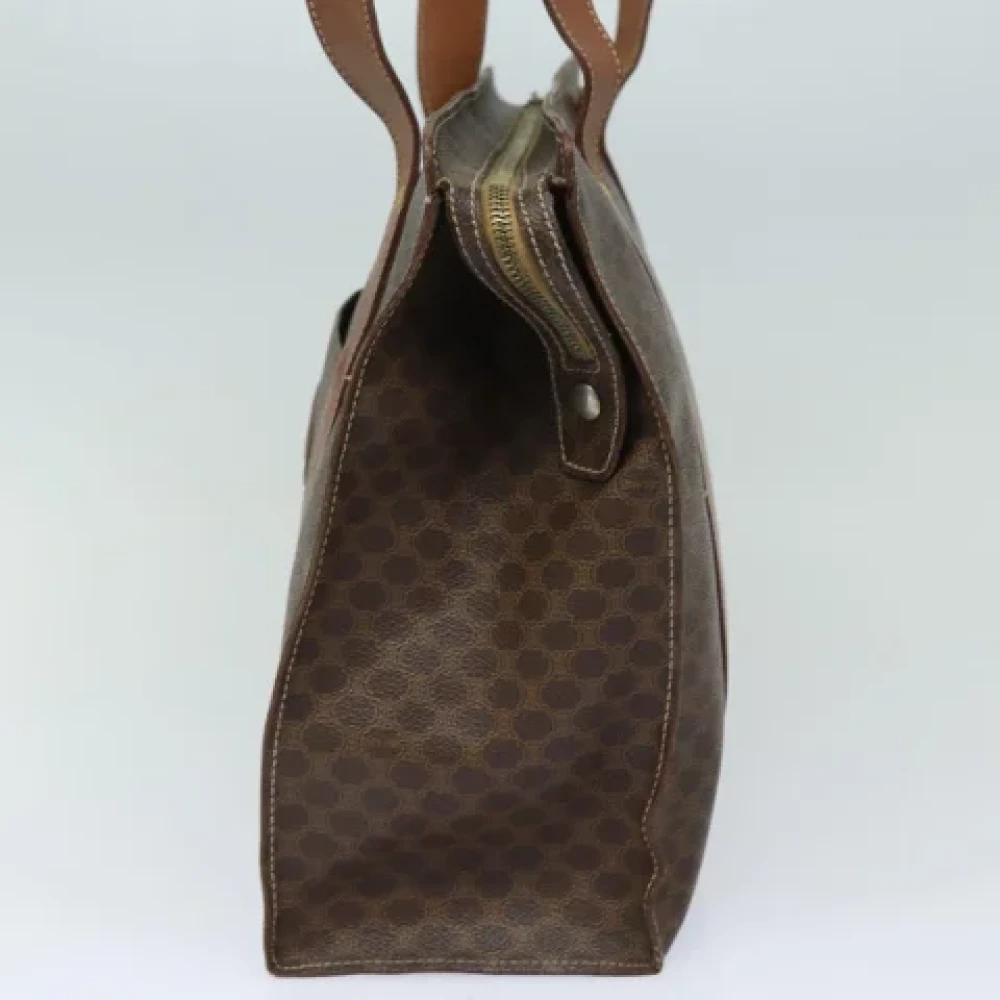 Celine Vintage Pre-owned Leather celine-bags Brown Dames