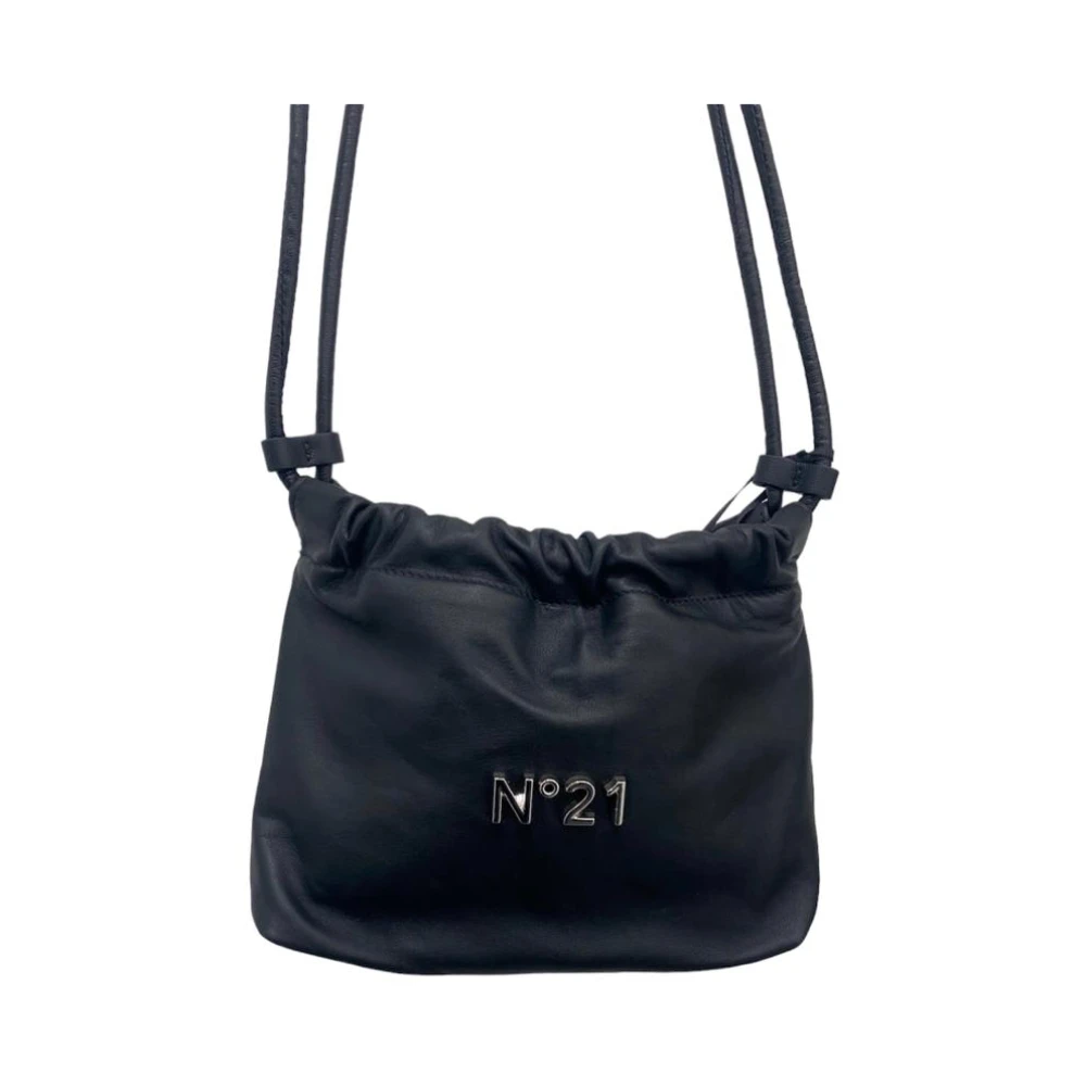 N21 Mini Eva Schoudertas Black Dames