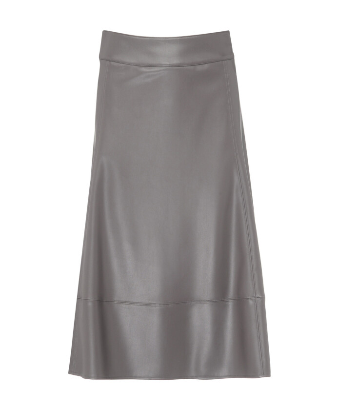 jupe-trapeze-en-cuir-vegan