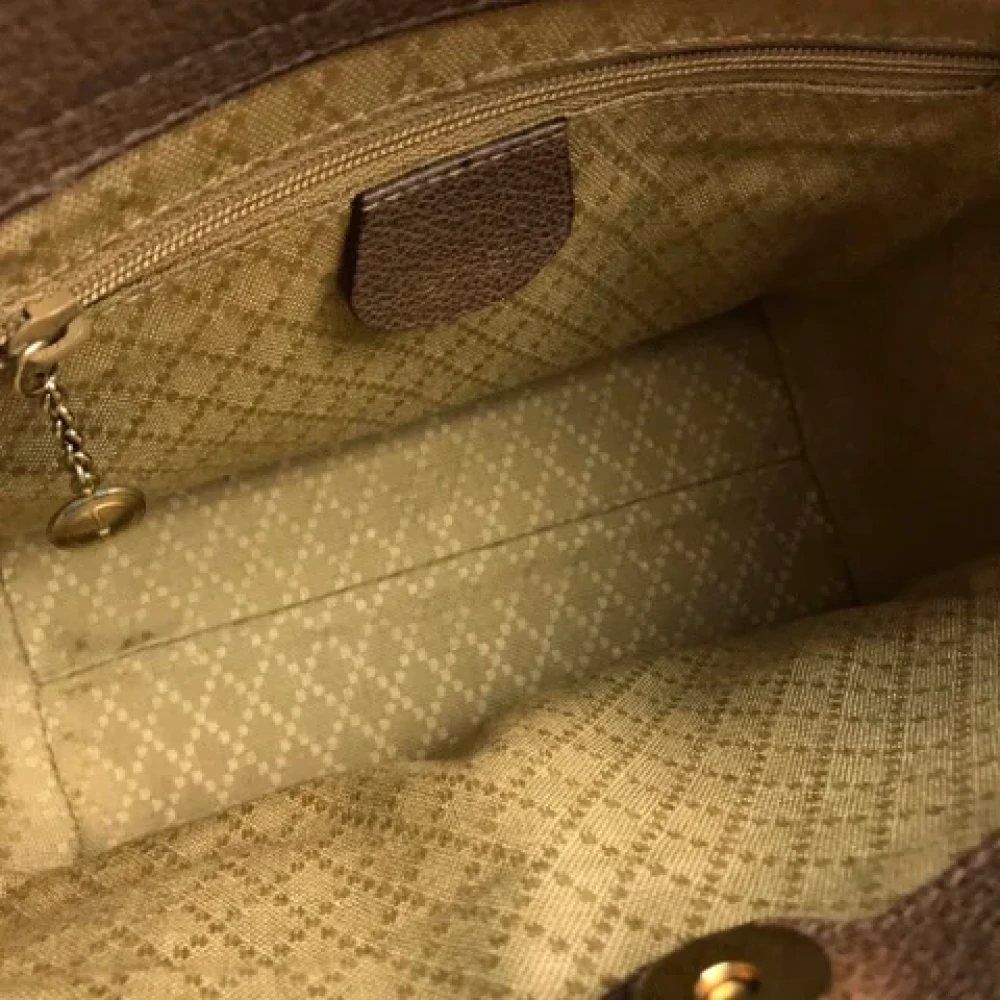 Gucci Vintage Pre-owned Suede gucci-bags Brown Dames