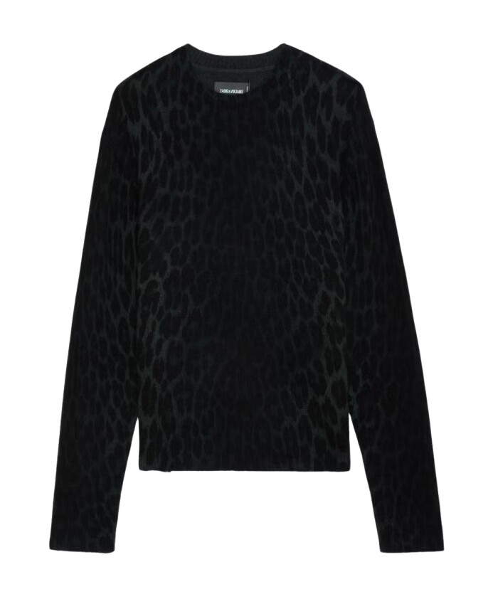 pull-en-cachemire-vert-fonce-a-imprime-leopard