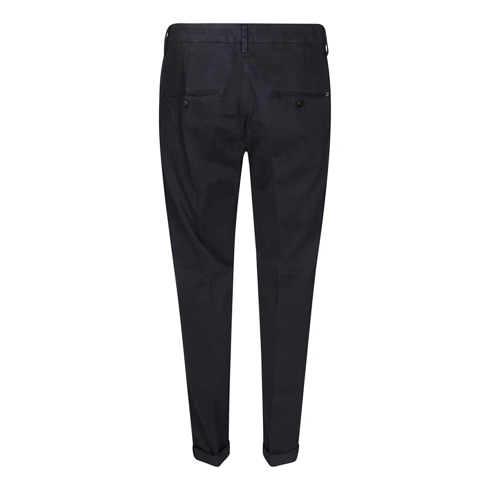 Dondup Gaubert gabardine broek Blue Heren