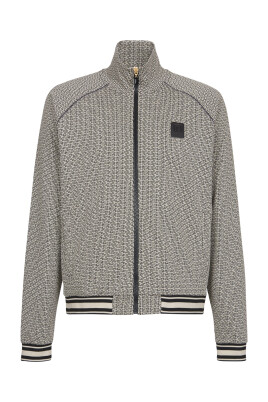 veste-zippee-en-jacquard-mini-monogramme
