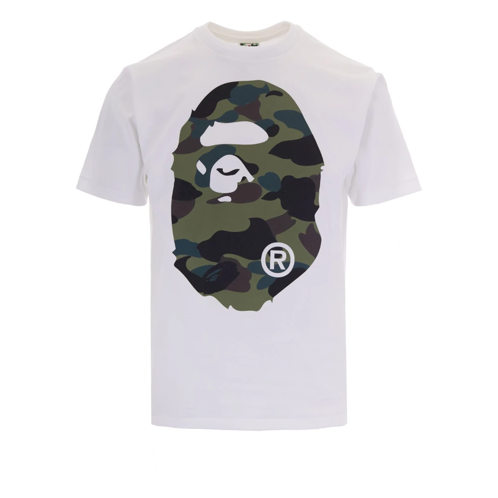 A Bathing Ape Men's White T-Shirts - T-Shirts - Xl - Tops