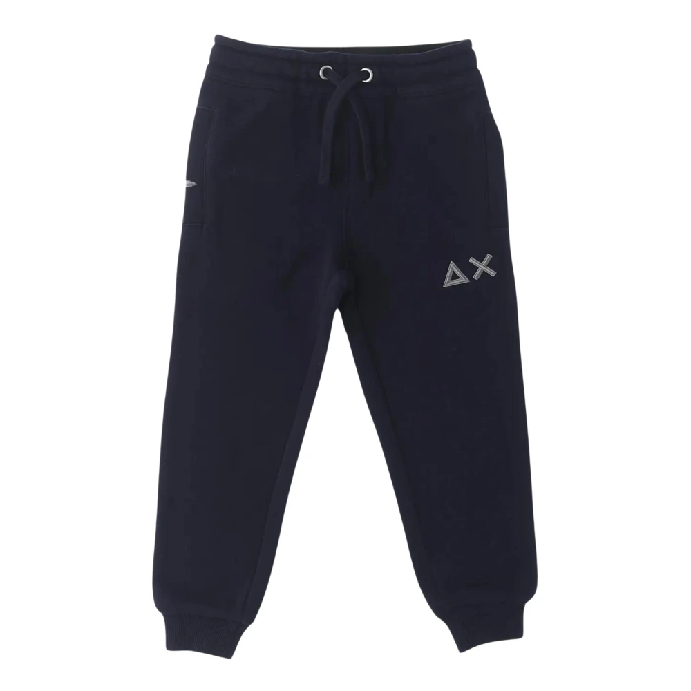 Sun68 Blå Sweatpants Barn Elastisk Midja Blue, Pojke