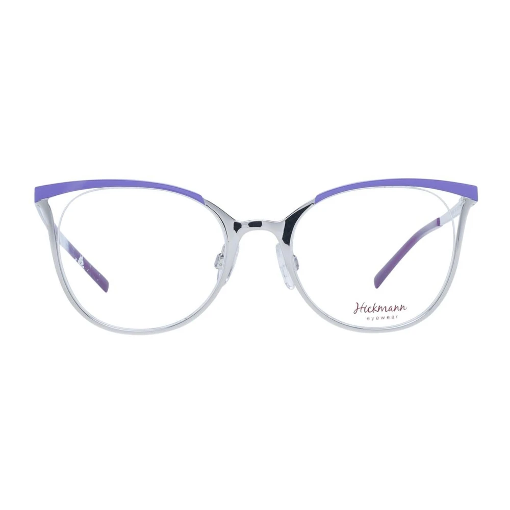Ana Hickmann Paarse Cat Eye Metalen Optische Frames Purple Dames