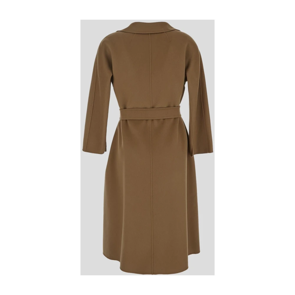 Max Mara Estruria Wollen Jas Beige Dames