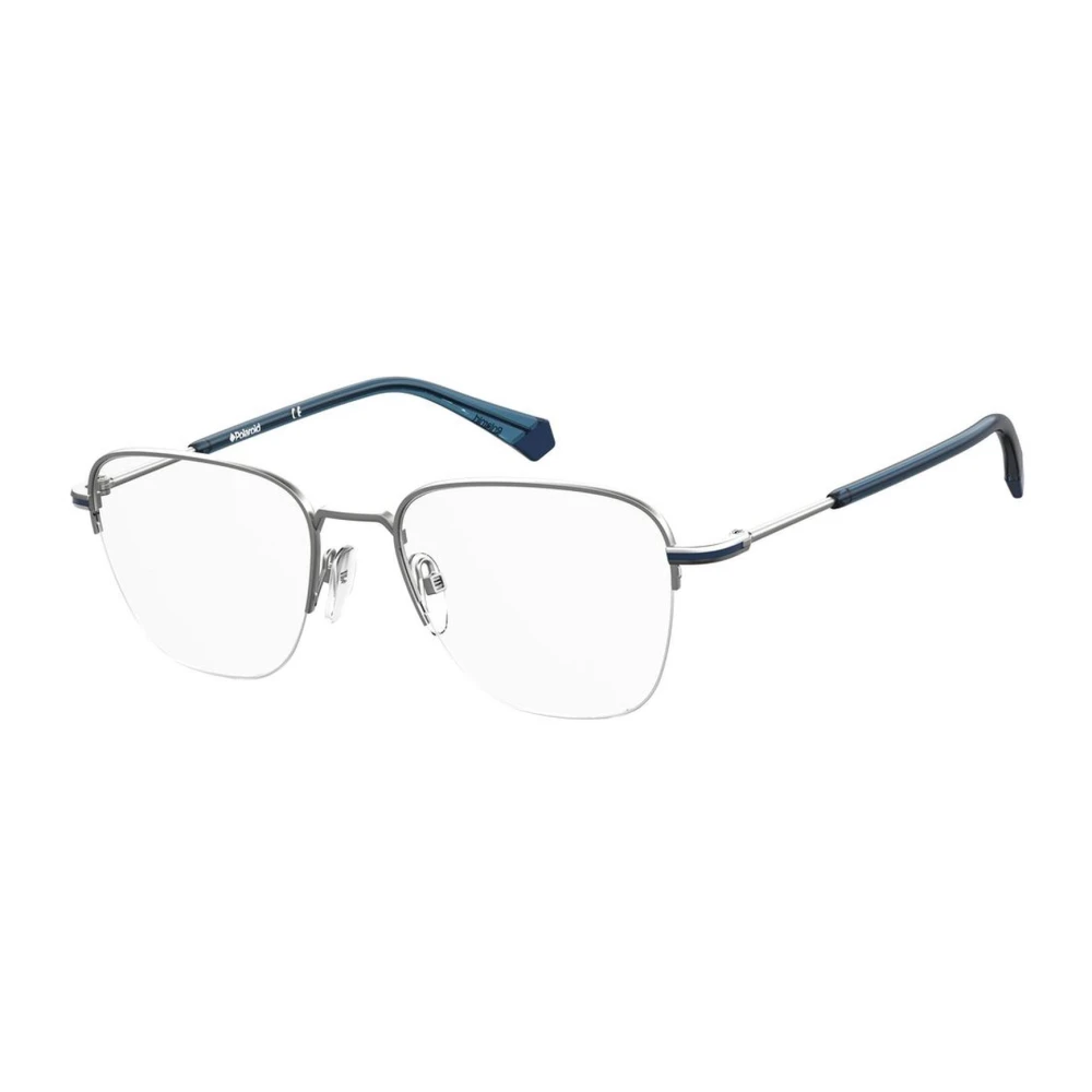 Polaroid Blauw Metalen Frame Gepolariseerde Bril Blue Heren