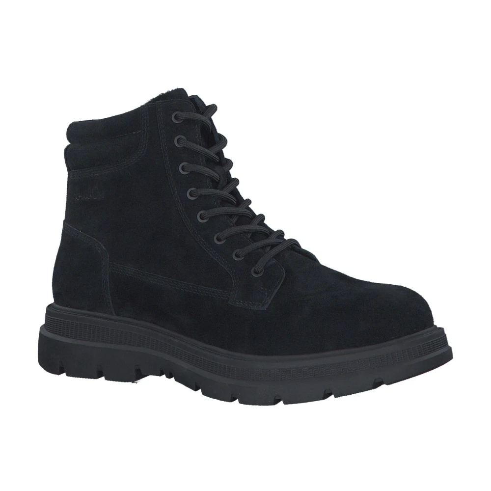 s.Oliver Zwarte Casual Gesloten Booties Black Heren