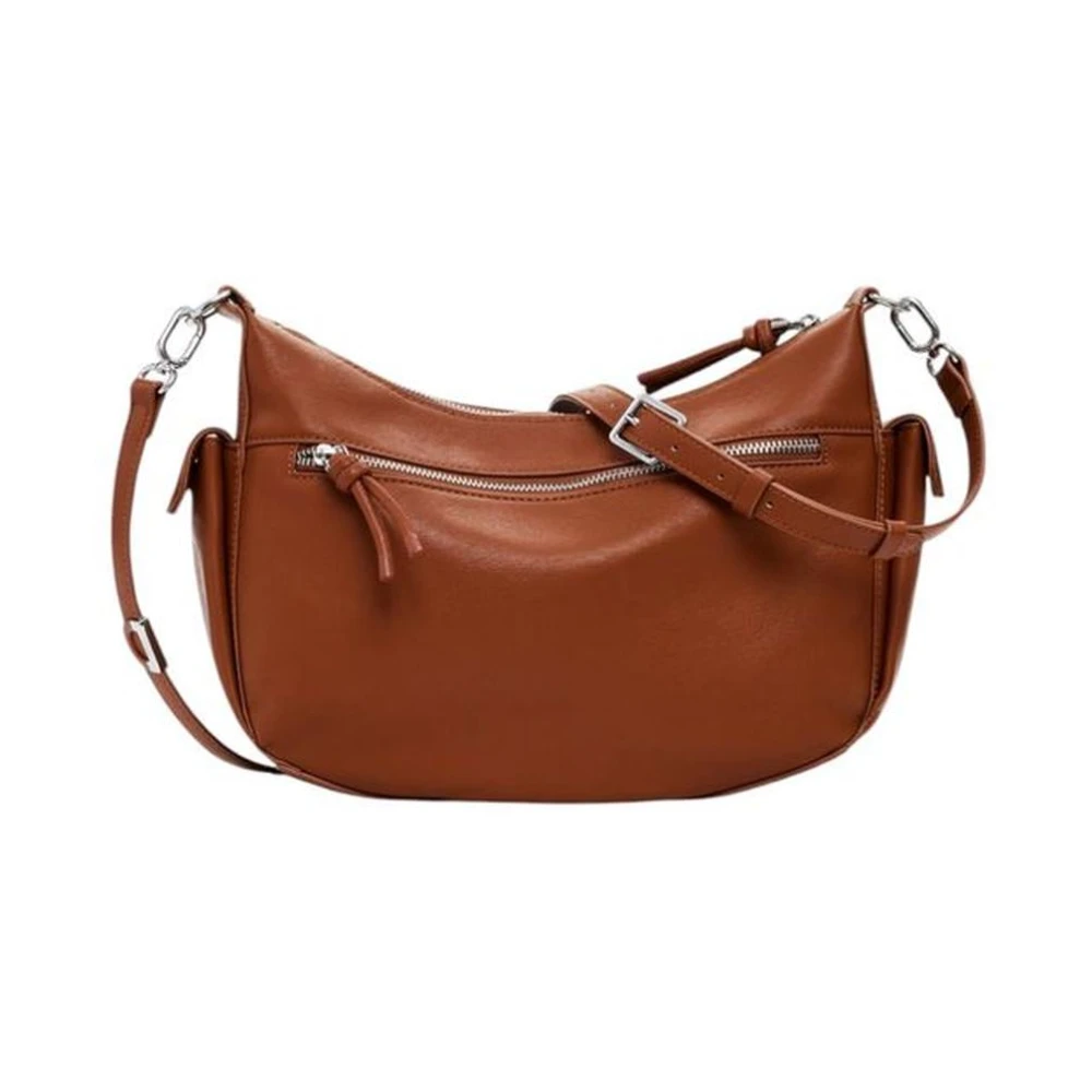 Desigual Middelgrote Dames Handtas Collectie Brown Dames