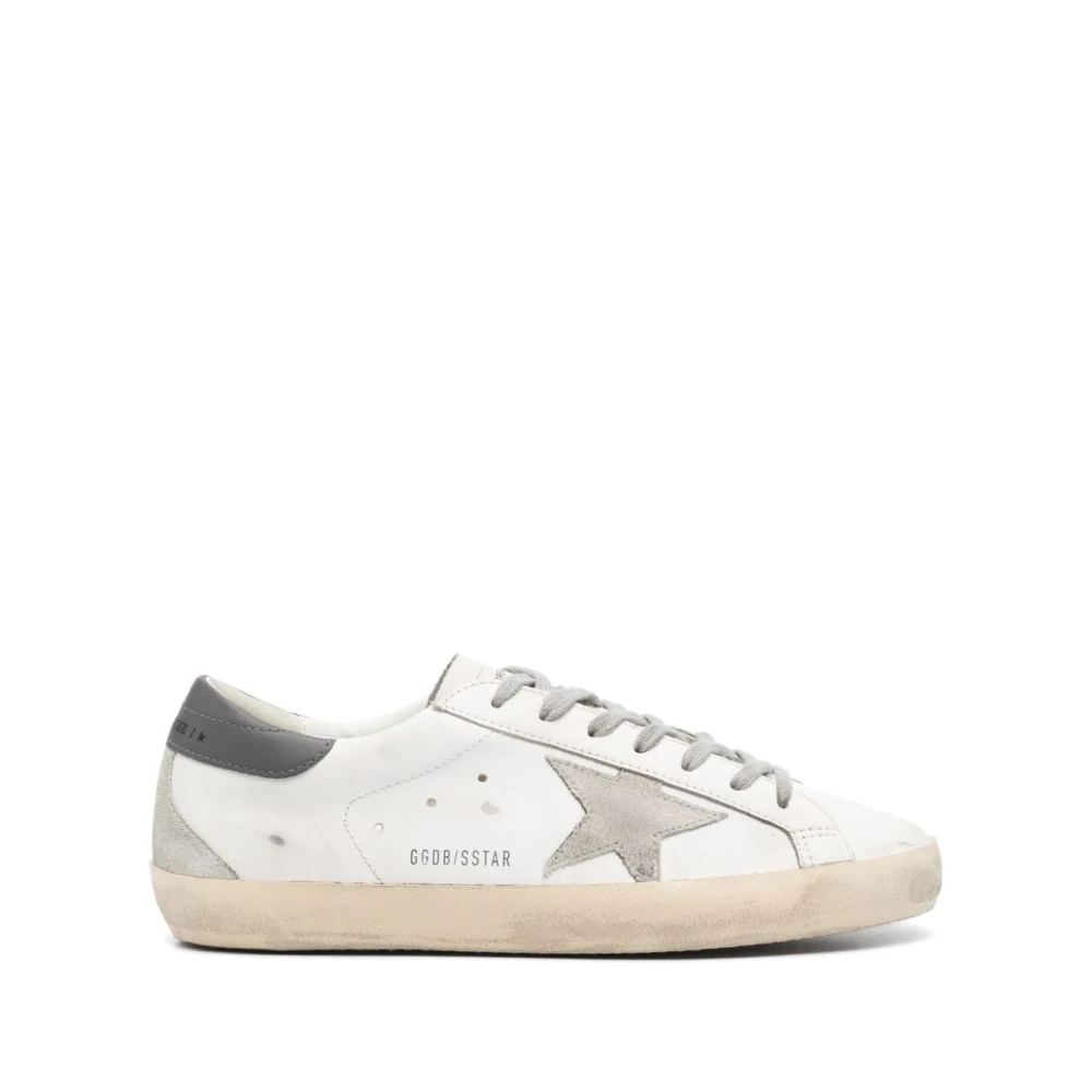 Golden Goose Men's White Sneakers, 5 Uk, Super-Star Trainers