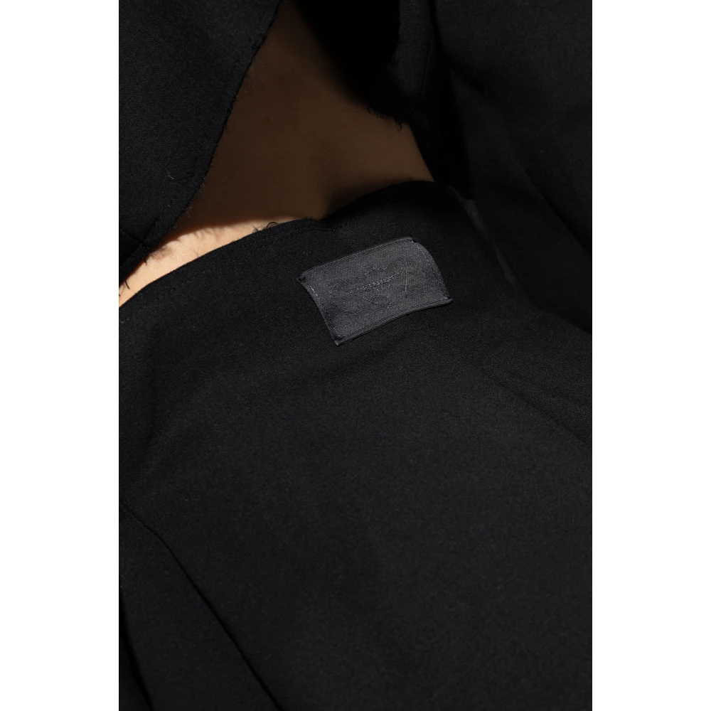 Vetements Wollen rok Black Dames