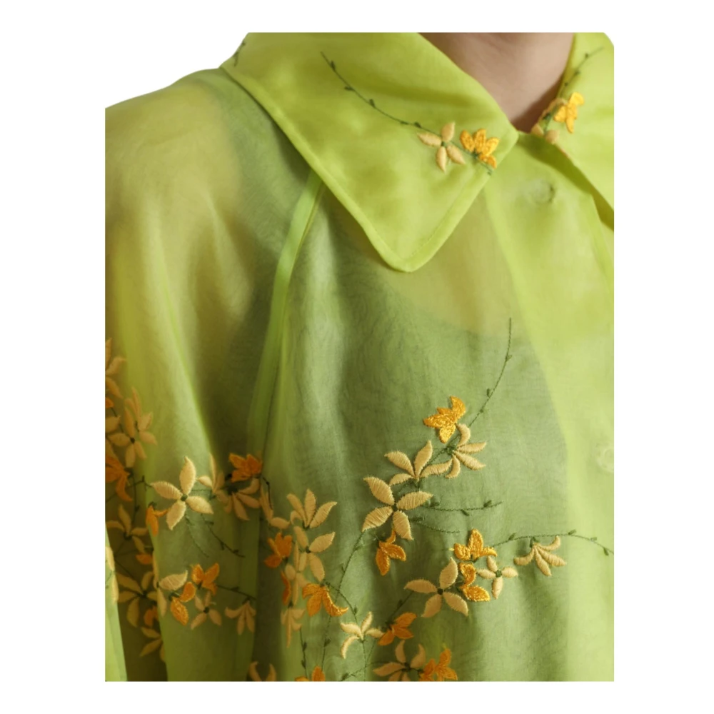 Dolce & Gabbana Shirt Dresses Green Dames