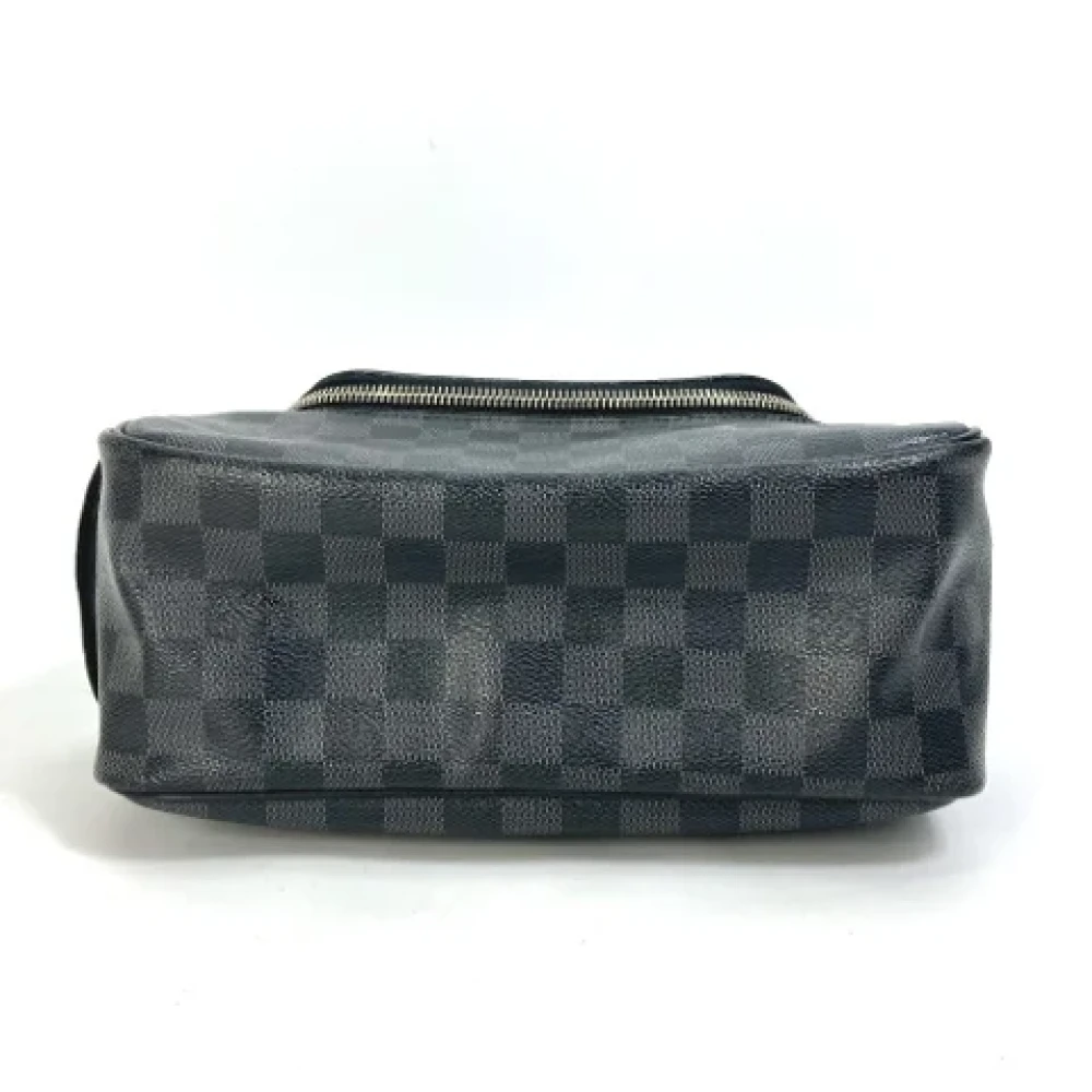 Louis Vuitton Vintage Pre-owned Fabric pouches Black Dames