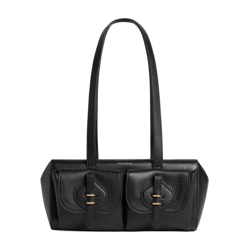 Coccinelle Lizzie Shoulder Bag - Female - Shoulder Bags - Black - One Size - Bags